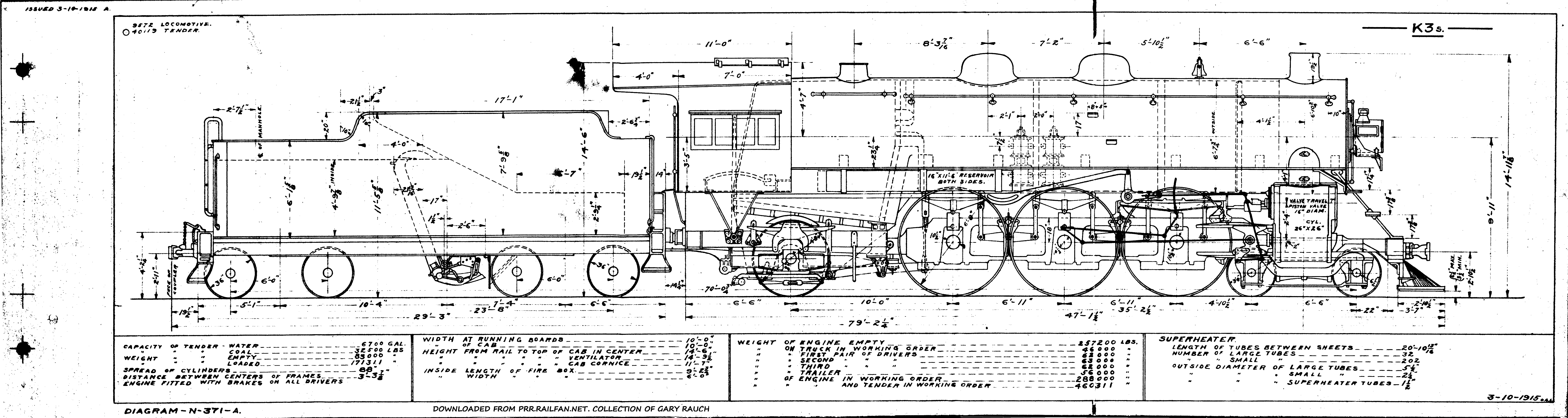 K3s-4-6-2 Steam Loco