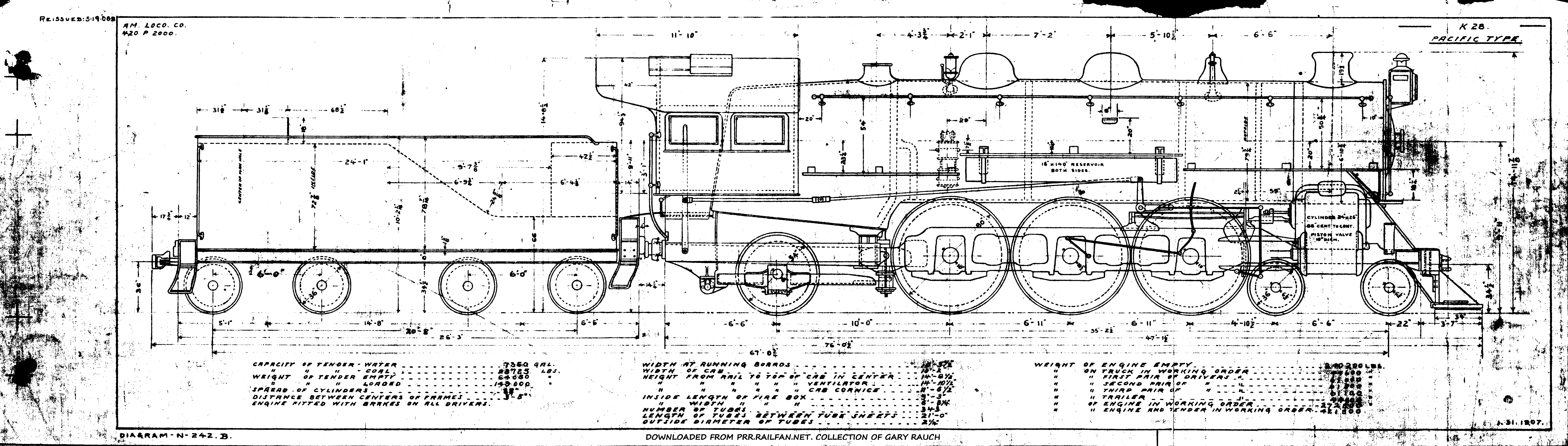 K28-4-6-2 Steam Loco