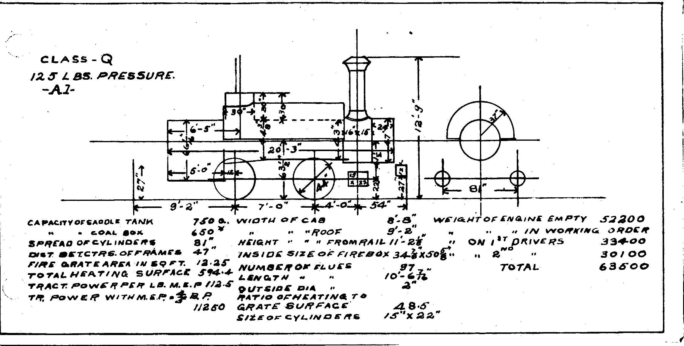A1-0-4-0 Tank Steam Loco