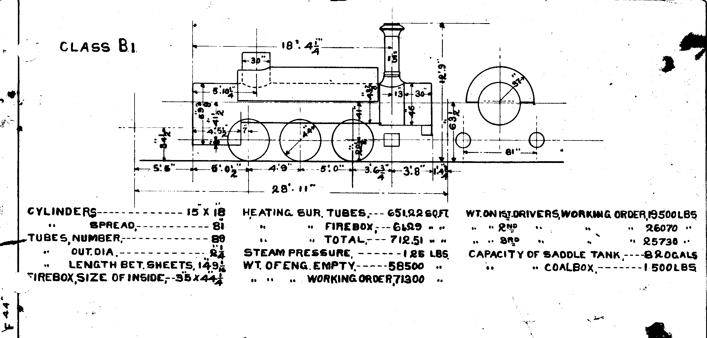 B1-0-6-0 Steam Loco