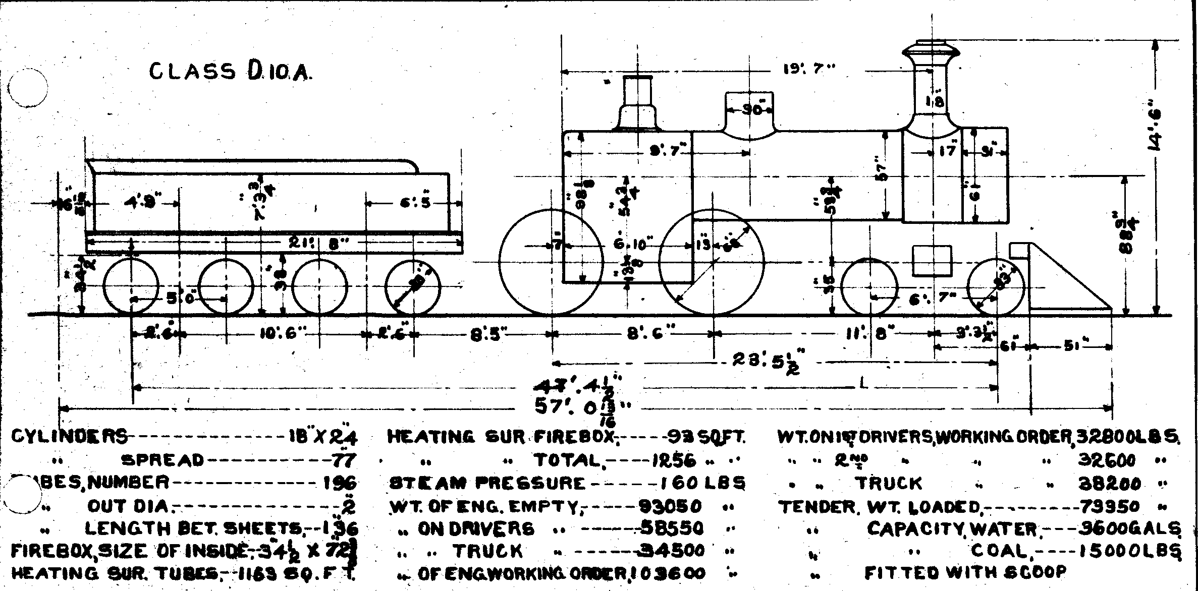 D10a-4-4-0 Steam Loco