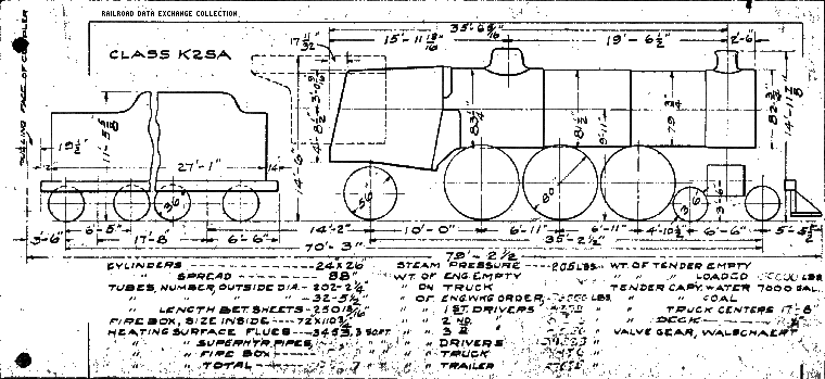 K2sa-4-6-2 Steam Loco