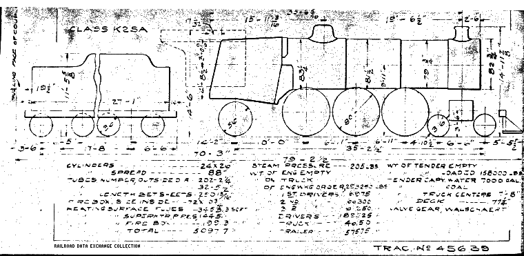 K2sa-4-6-2 Steam Loco