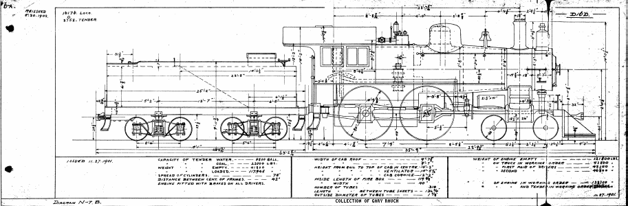 D16d-4-4-0 Steam Loco