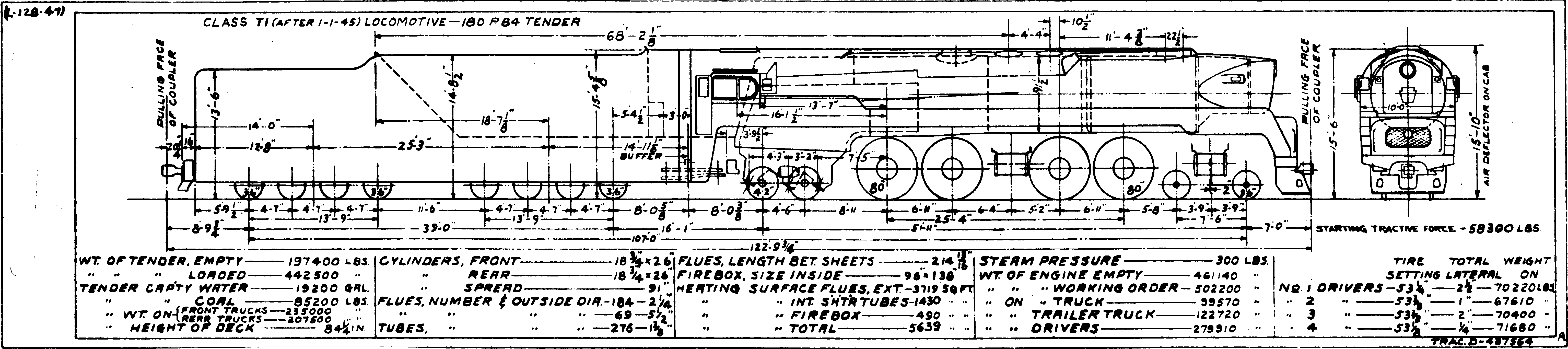 T1-4-4-4-4 Steam Loco