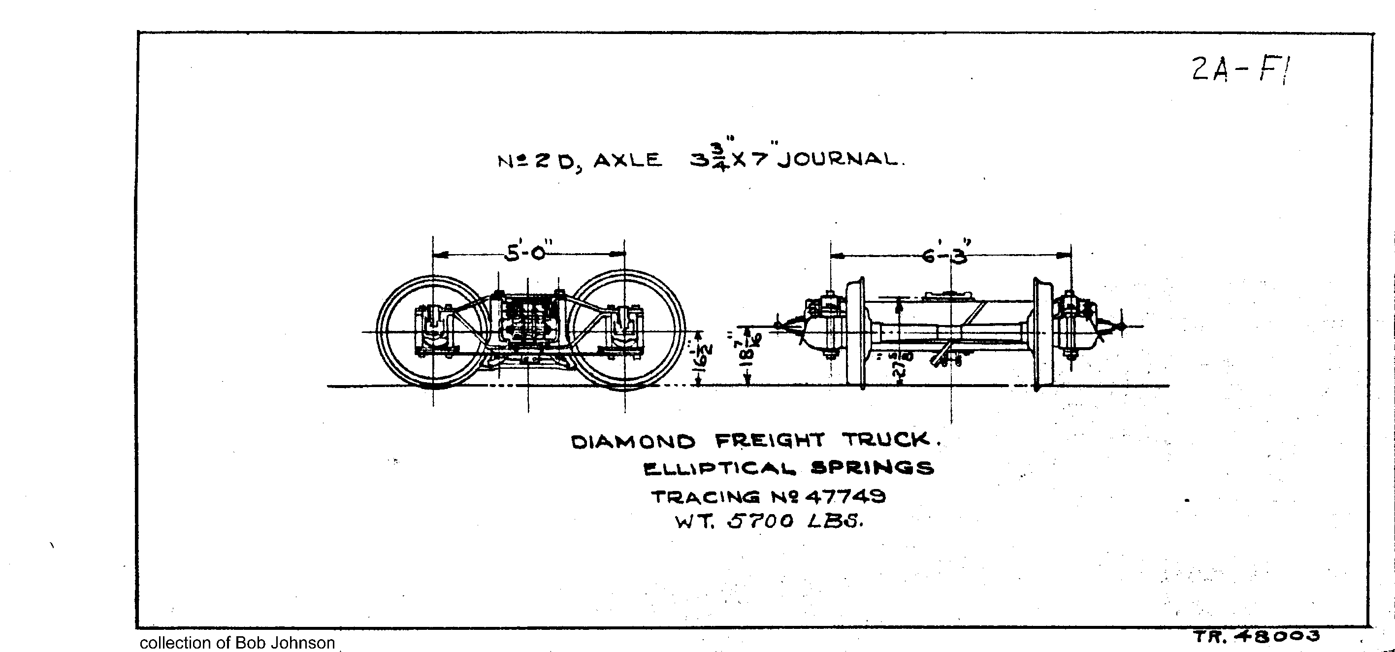 2A-F1-Diamond Freight Truck