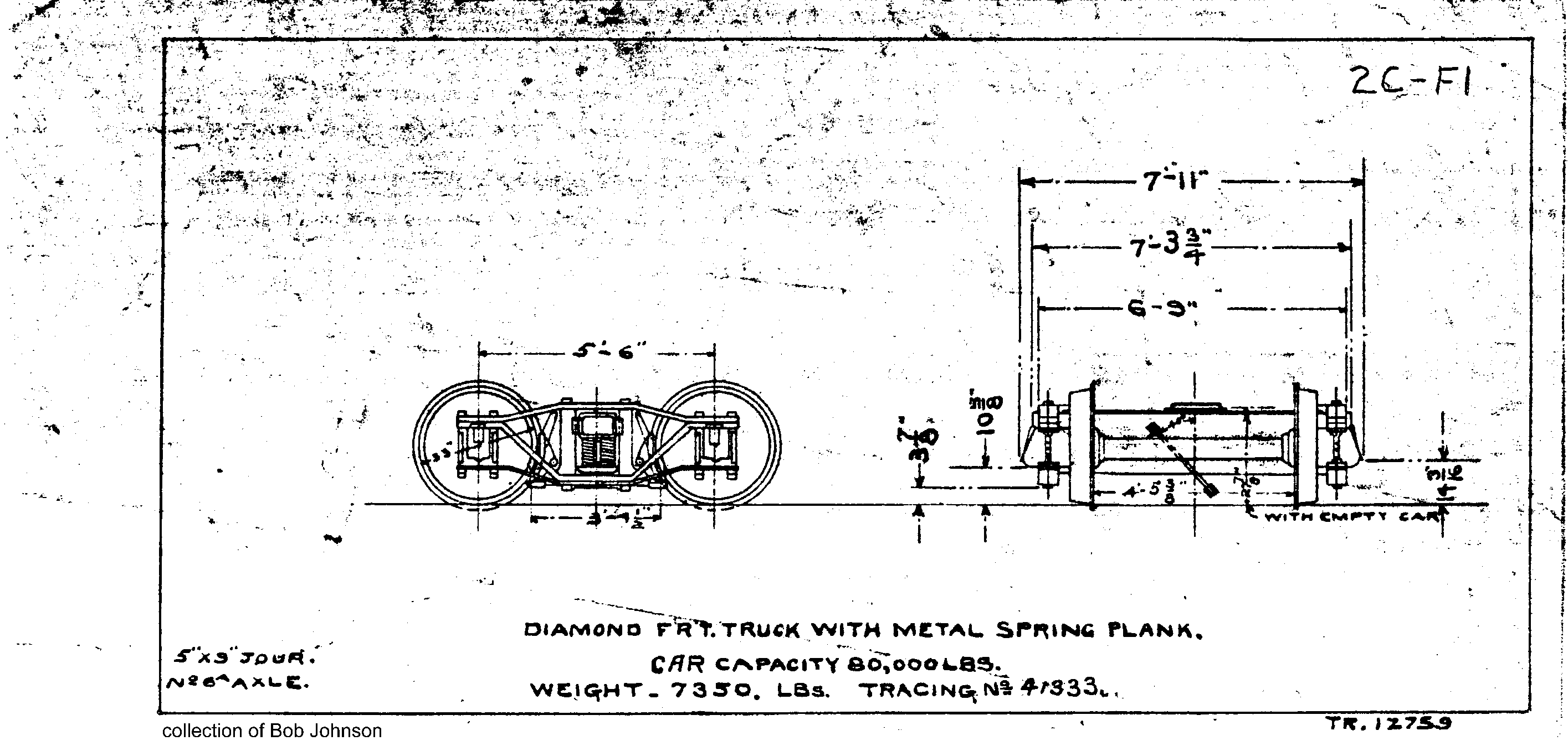2C-F1-Diamond Frt. Truck