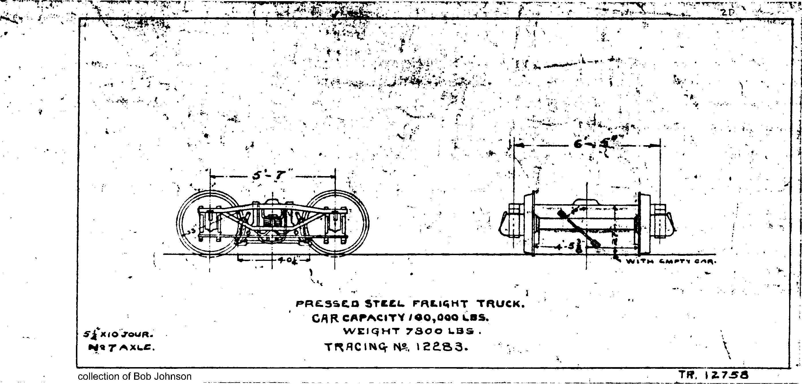 2D?F?-Pressed Steel Freight Truck