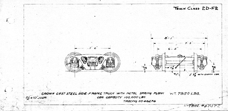 2D-F2-Crown cast freight truck