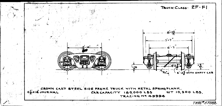 2F-F1-Crown cast freight truck