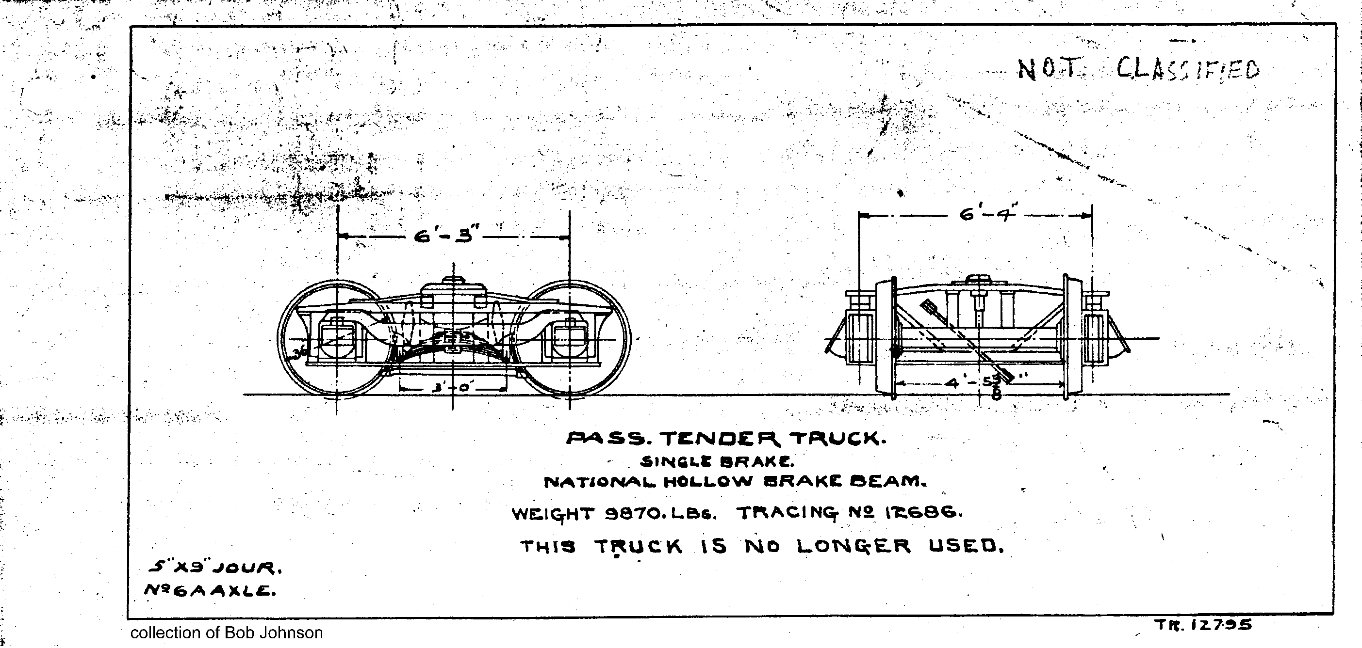 NO CLASS-Pass. Tender Truck