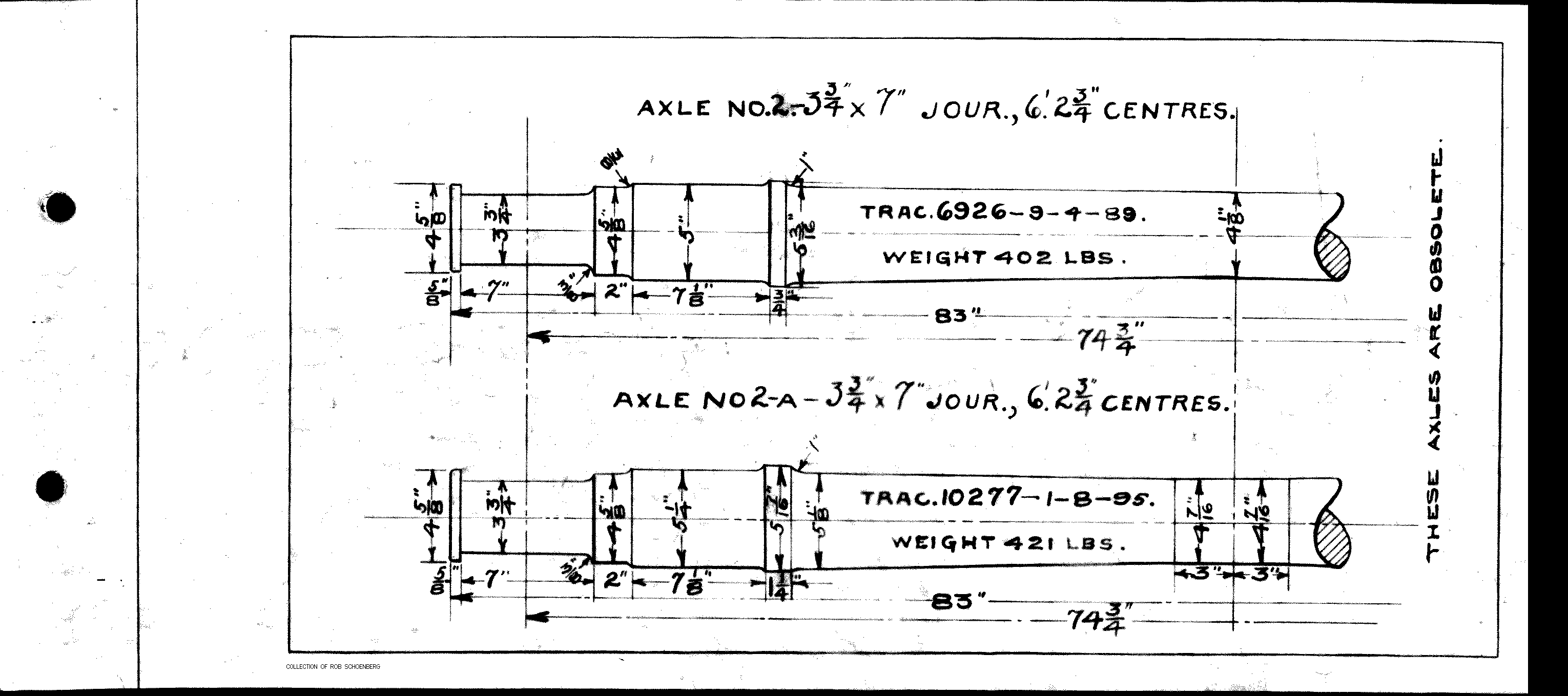 Axle_#2,#2a-Axle #2, 2a