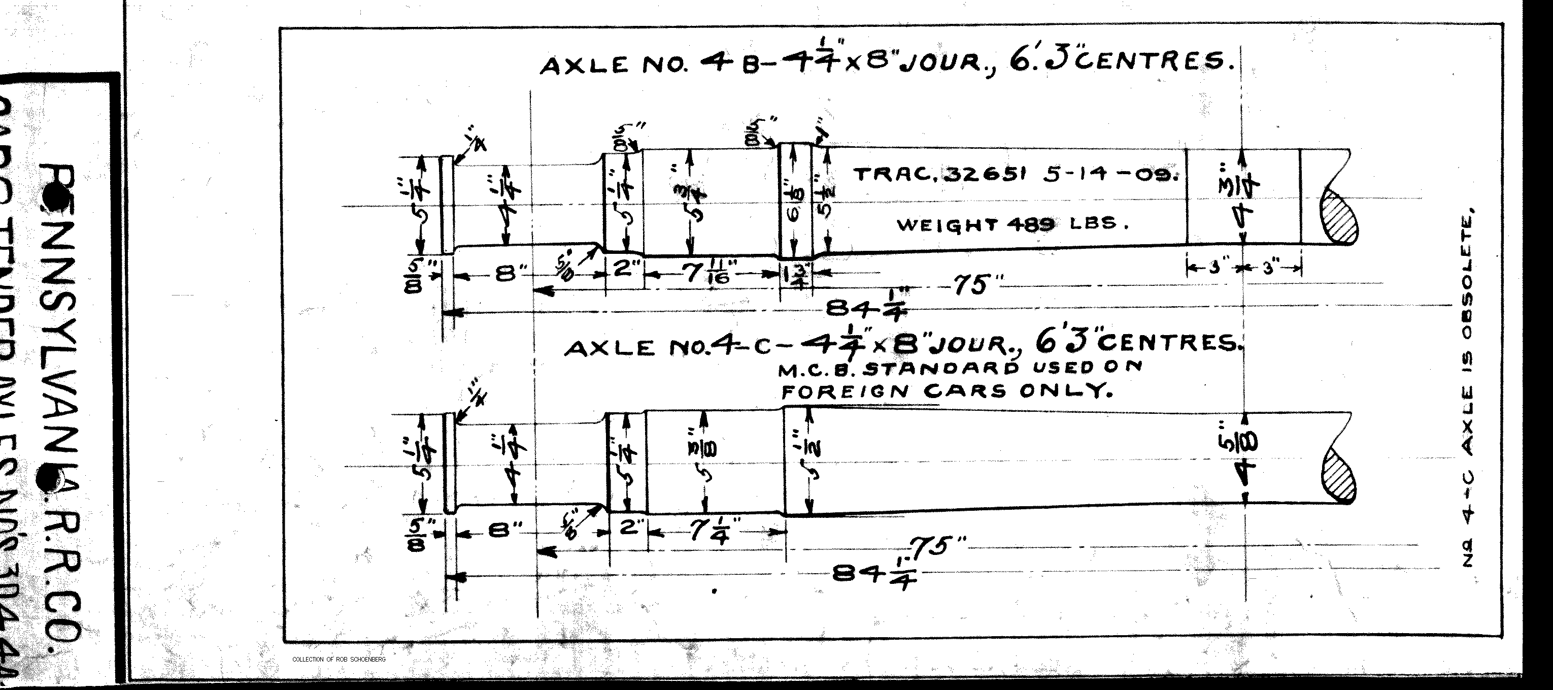 Axle_#4b,4c-Axle #4b, #4c