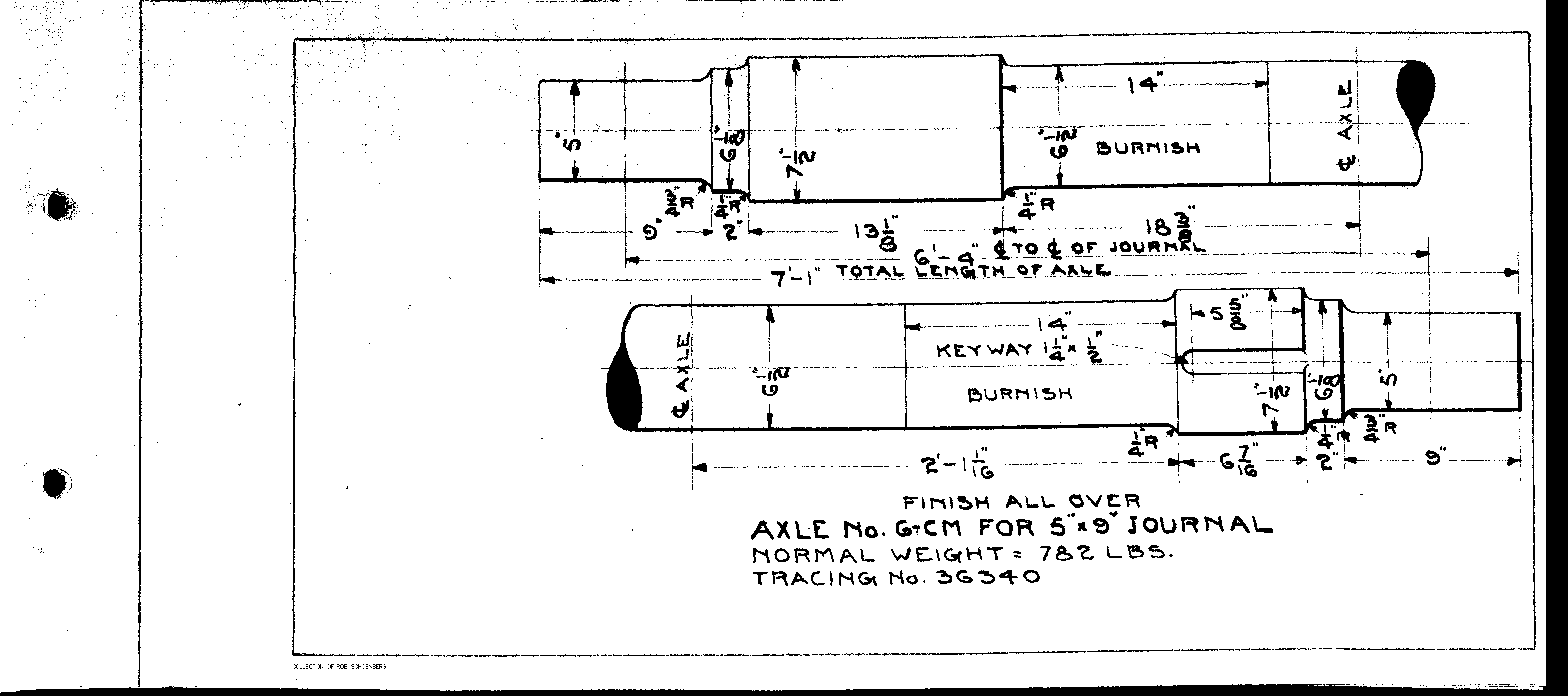 Axle_#6cm-Axle #6CM