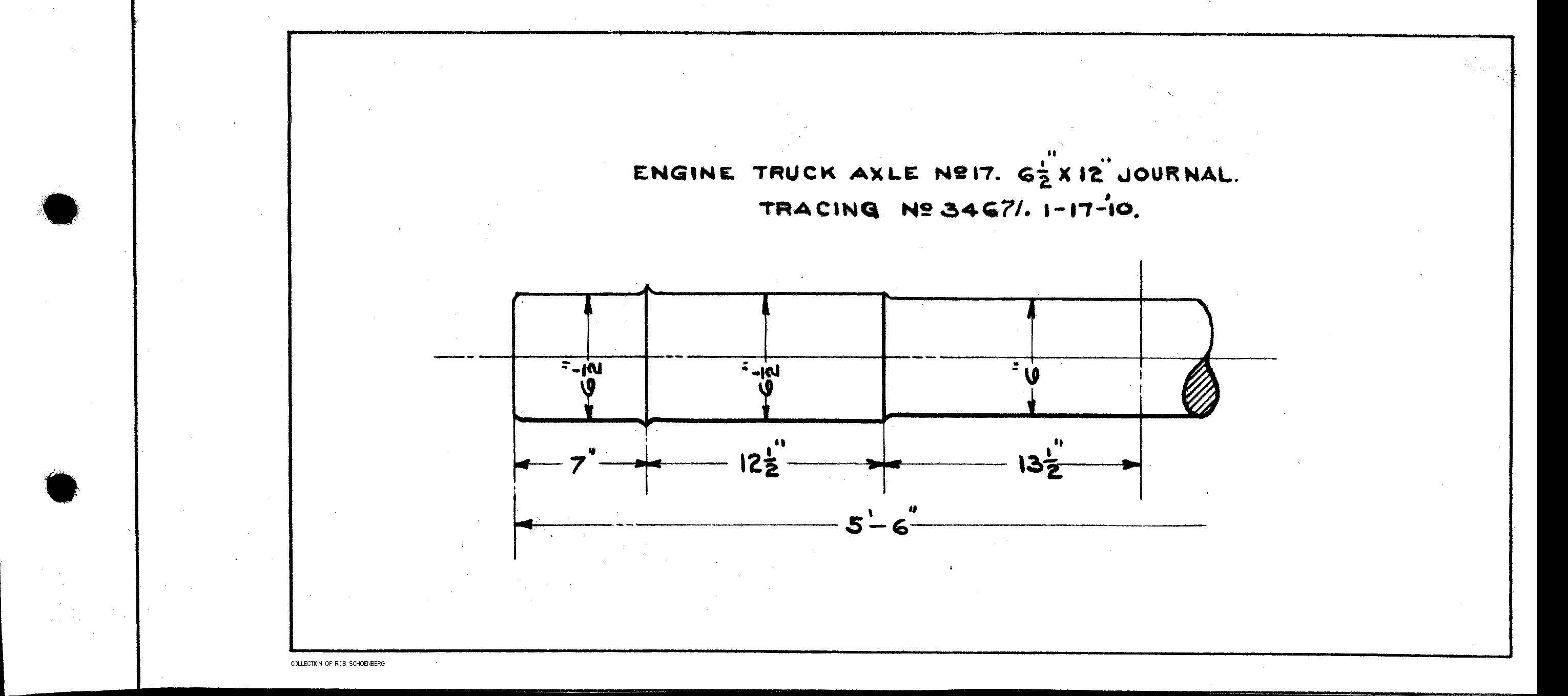 Axle_#17-Engine Truck Axle #17