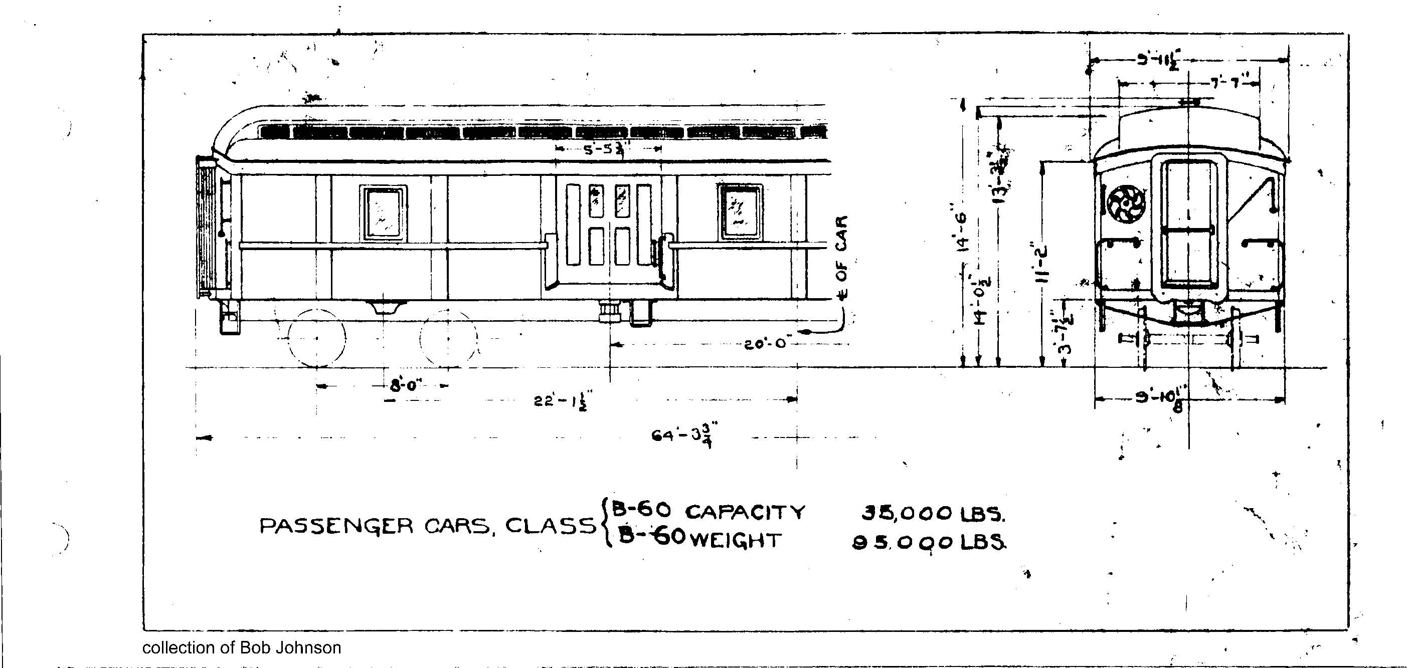 B60-Baggage Car