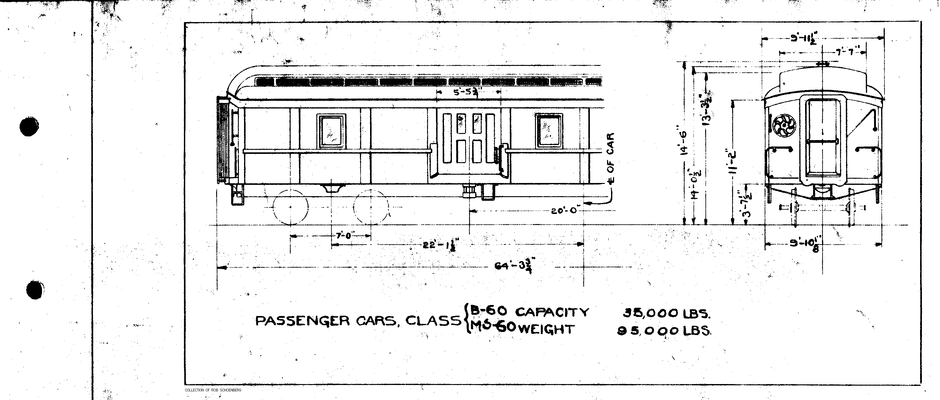 B60, MS60-Baggage Car