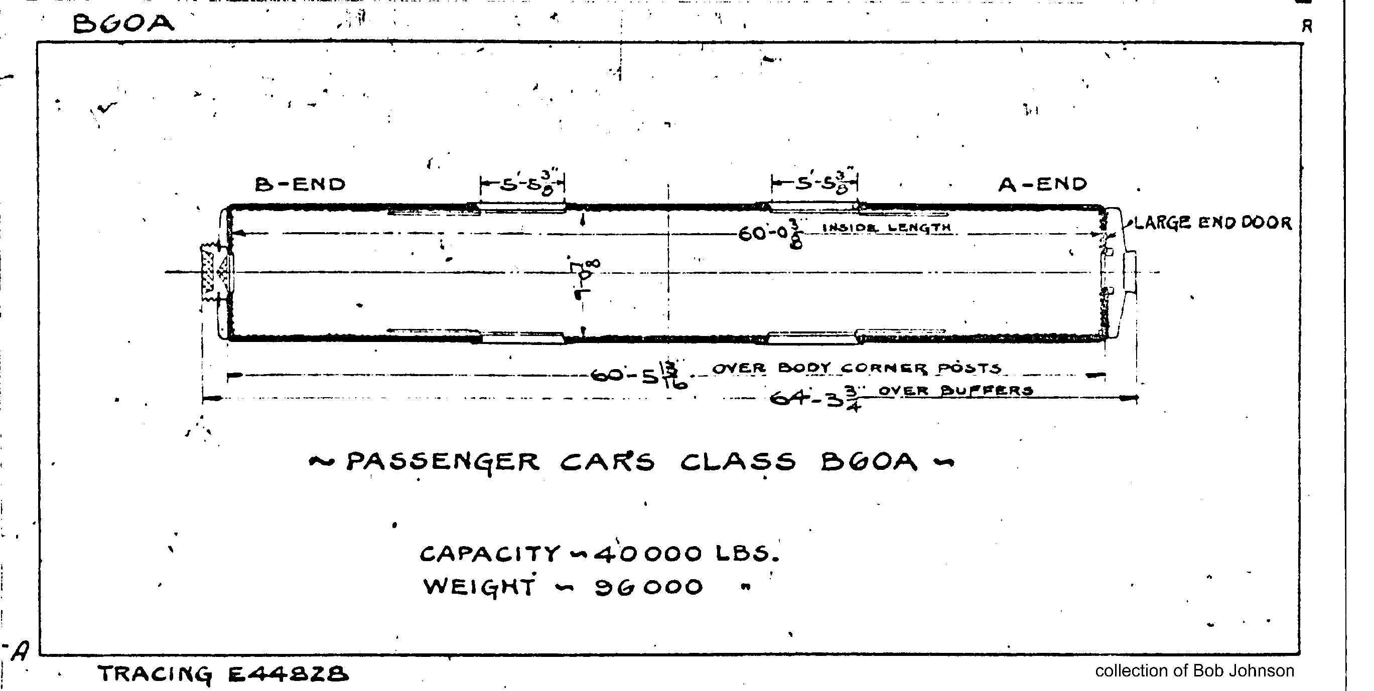 B60a-Baggage Car