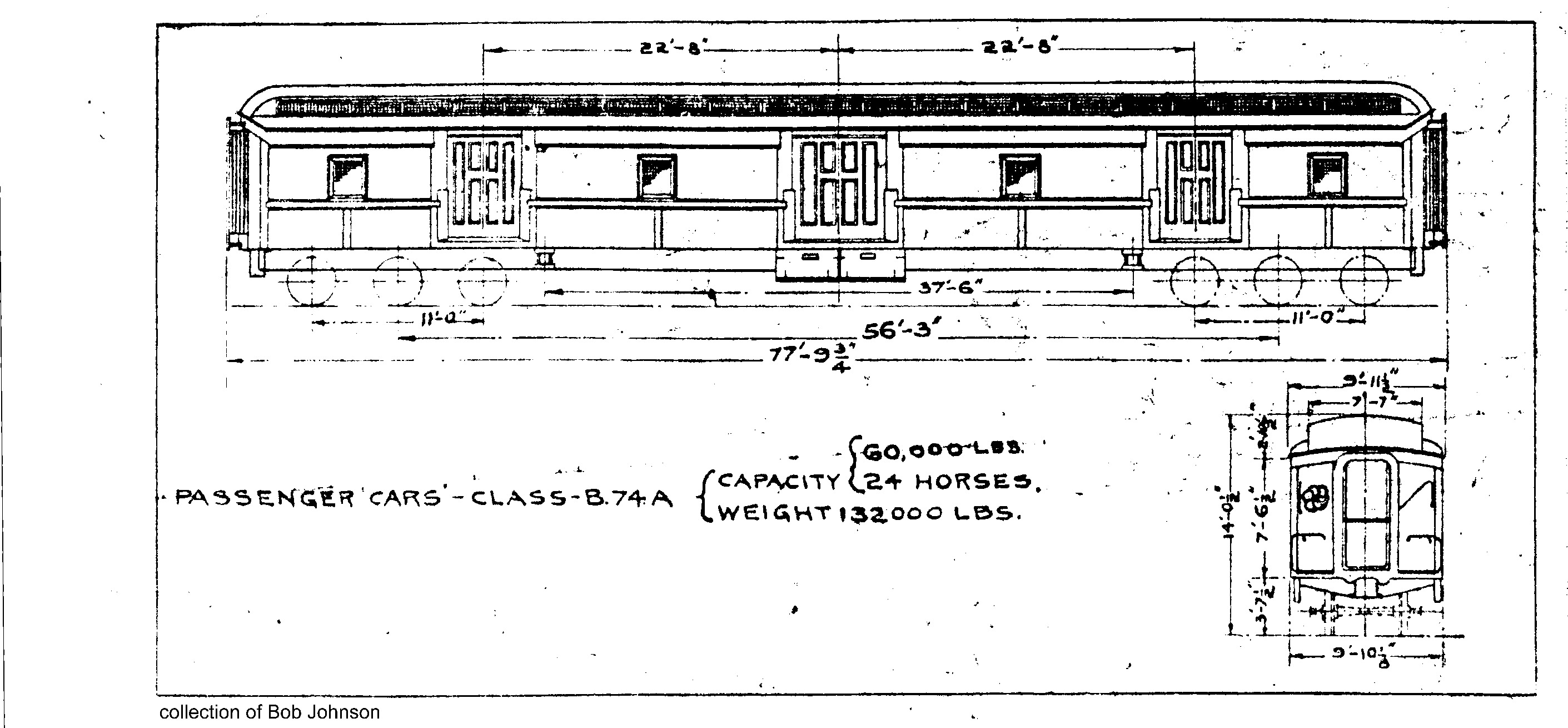 B74a-Horse express car