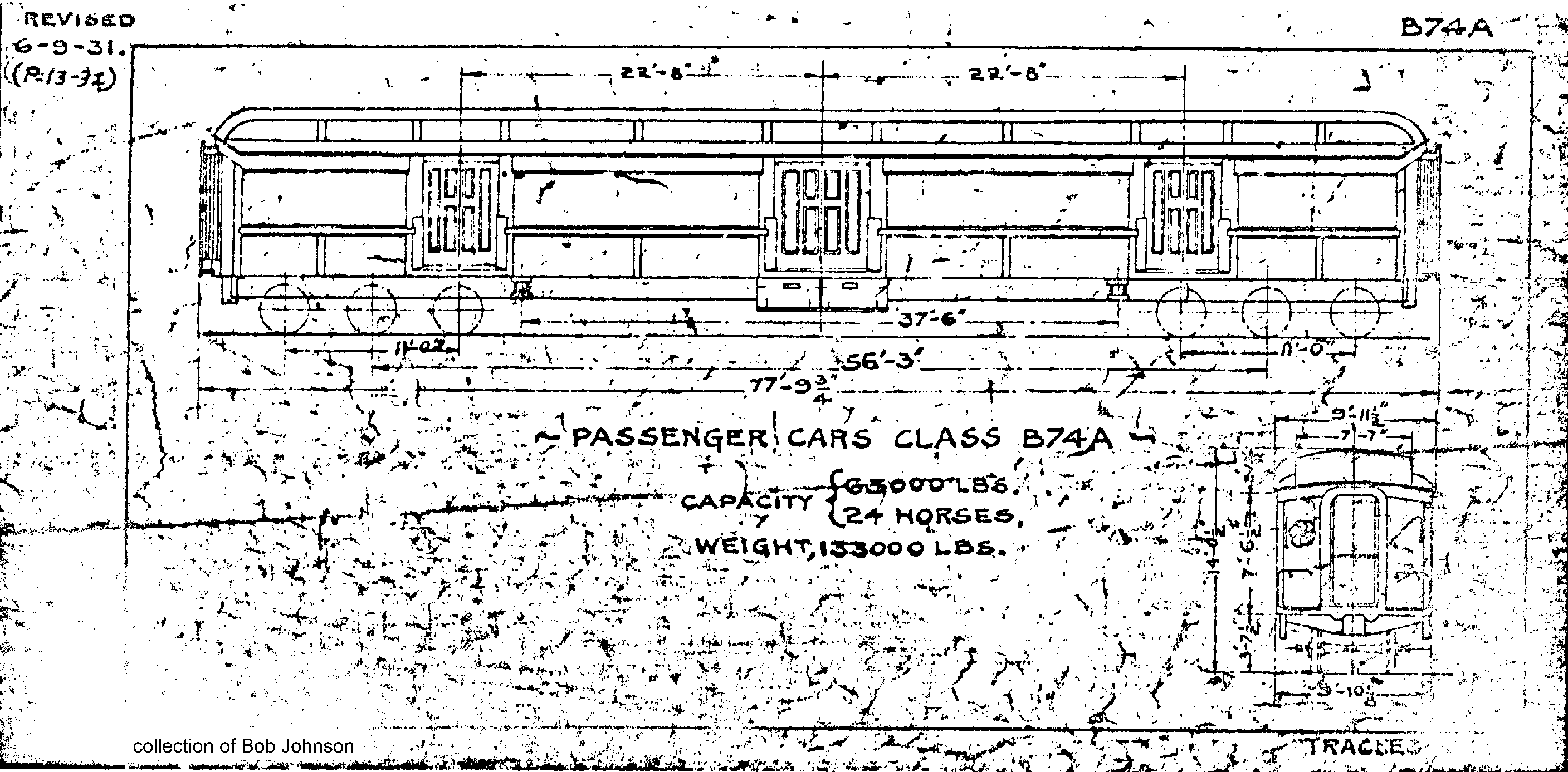 B74a-Horse express car