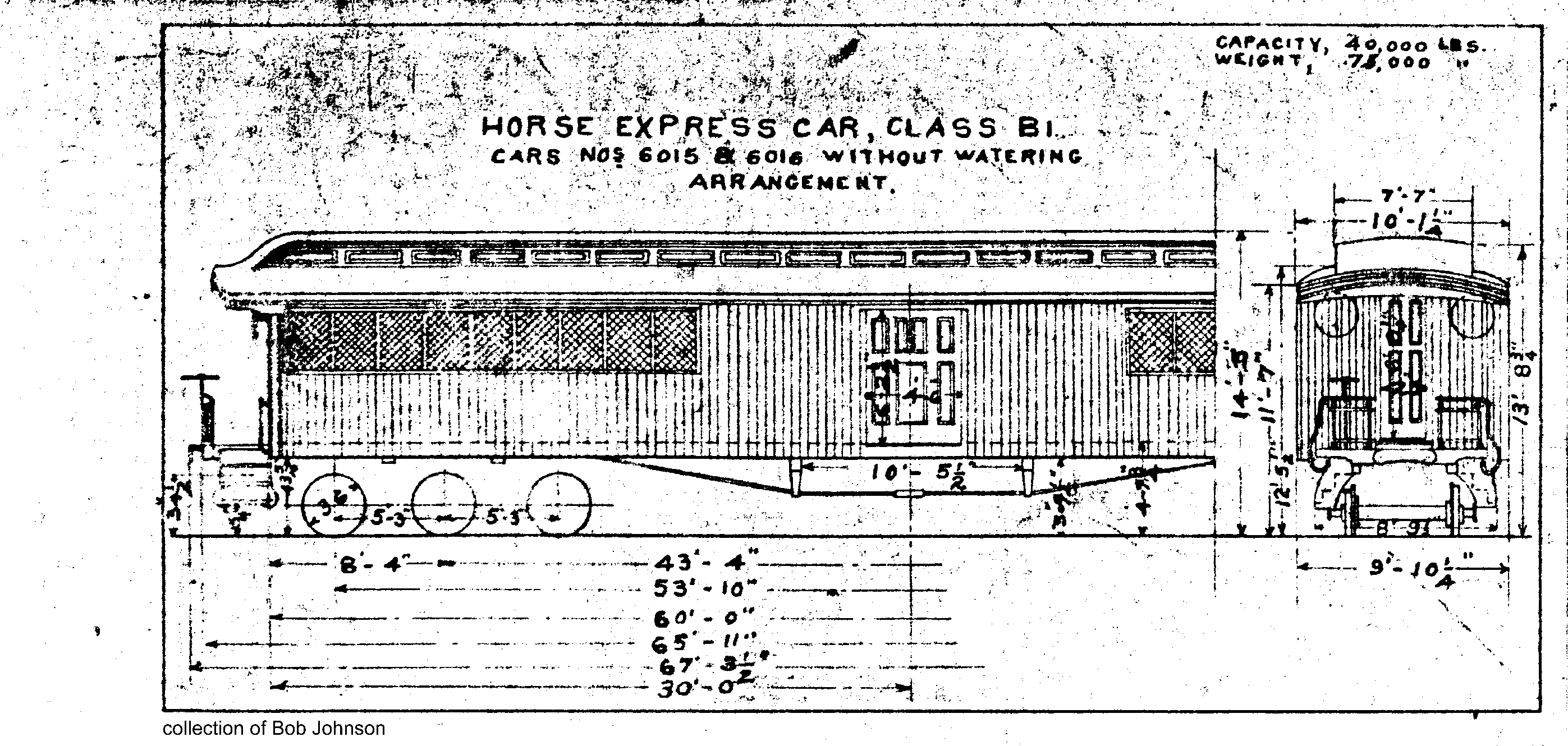 BI-Horse express car