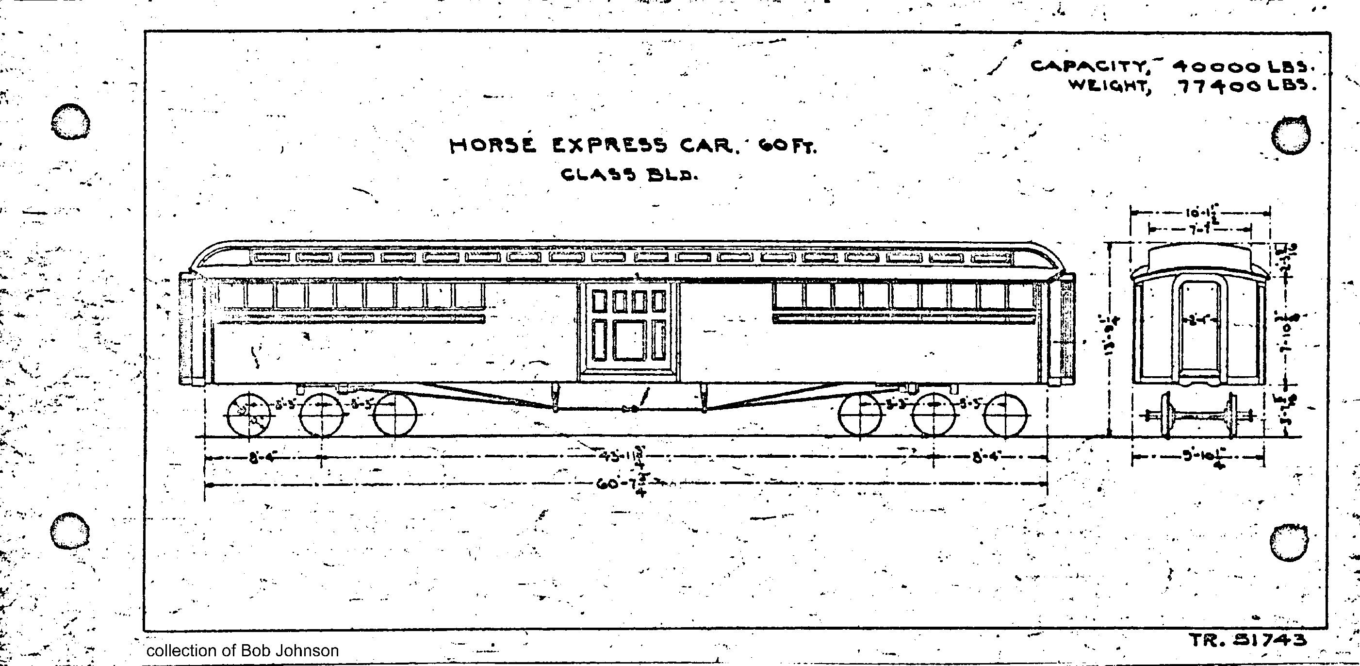 BLd-Horse express car