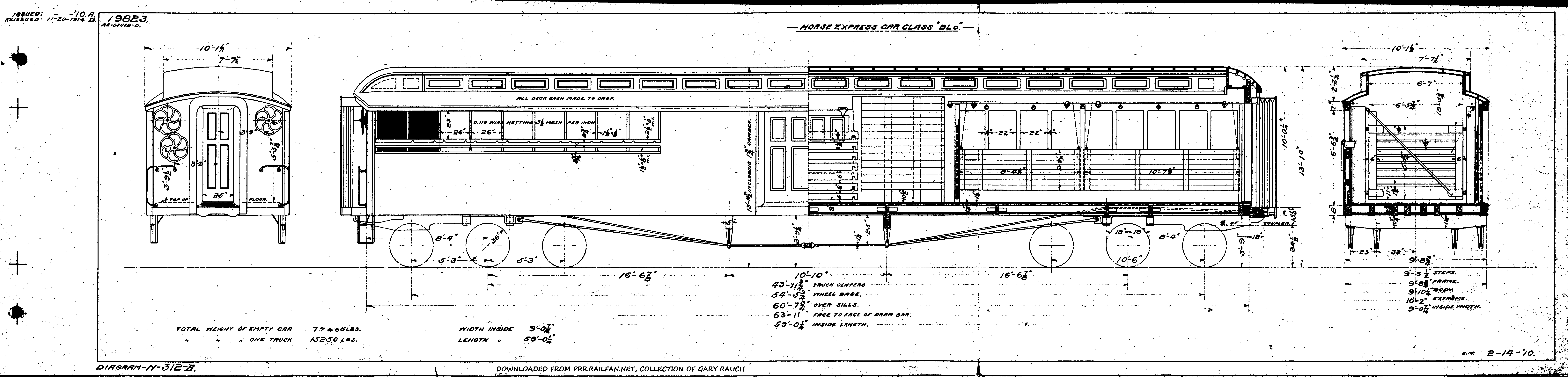 BLd-Horse Express Car