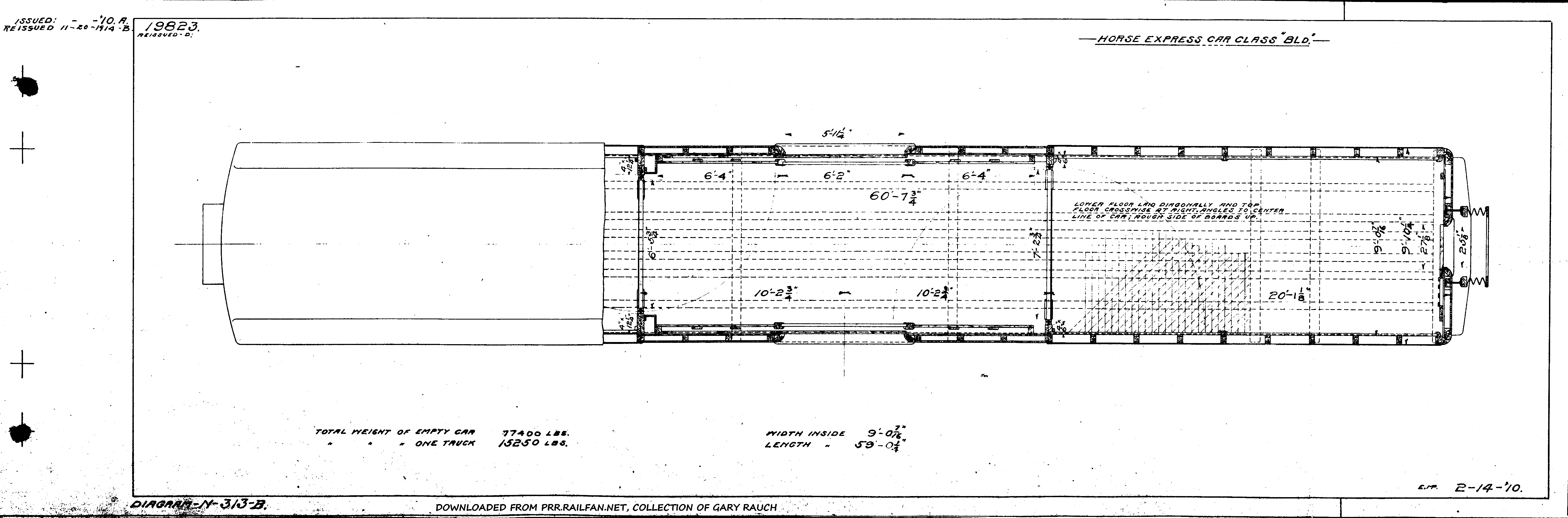 BLd-Horse Express Car