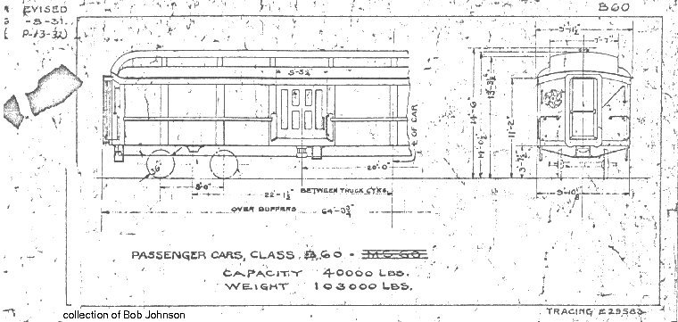 B60, MS60-Baggage Car