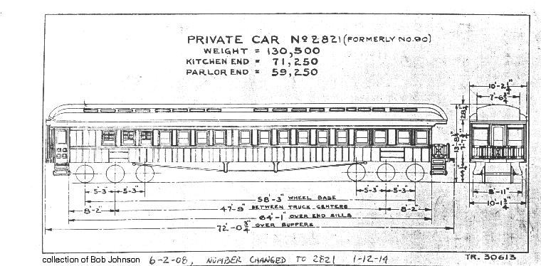 Private Car #2821-Private Car