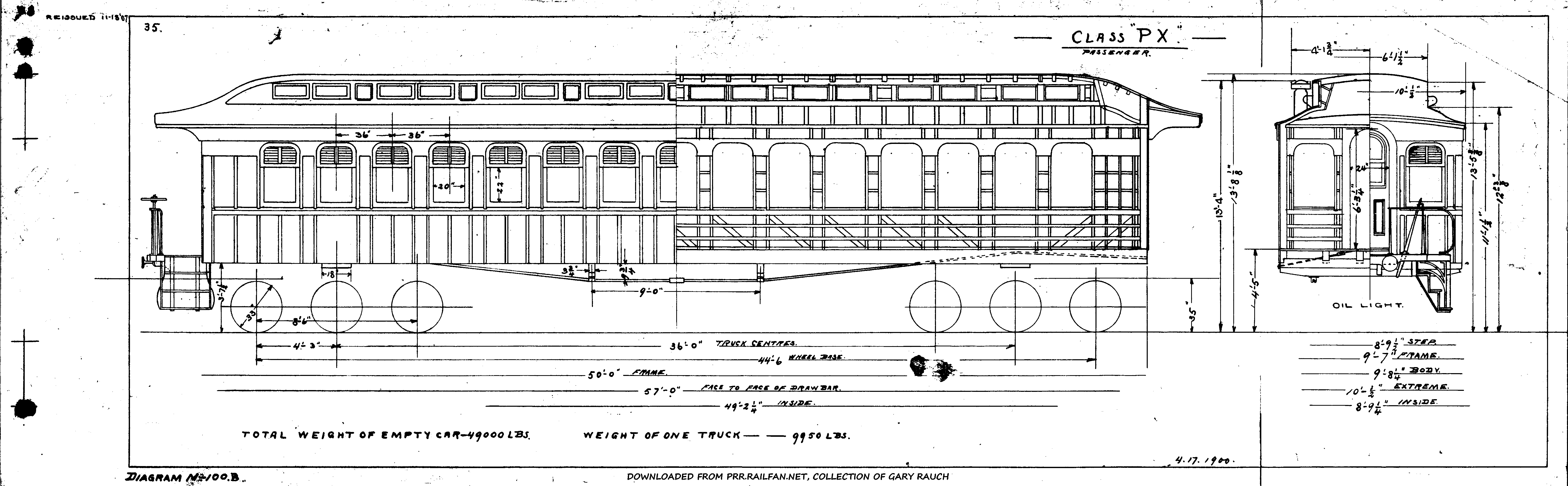 PX-Passenger Car (coach)