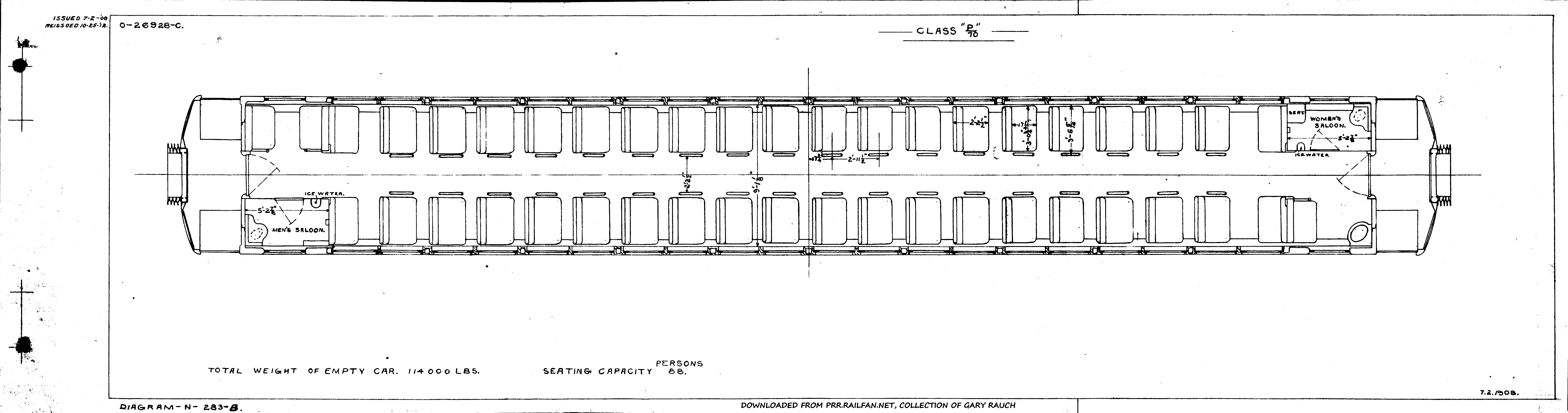 P70-Passenger Car (coach)