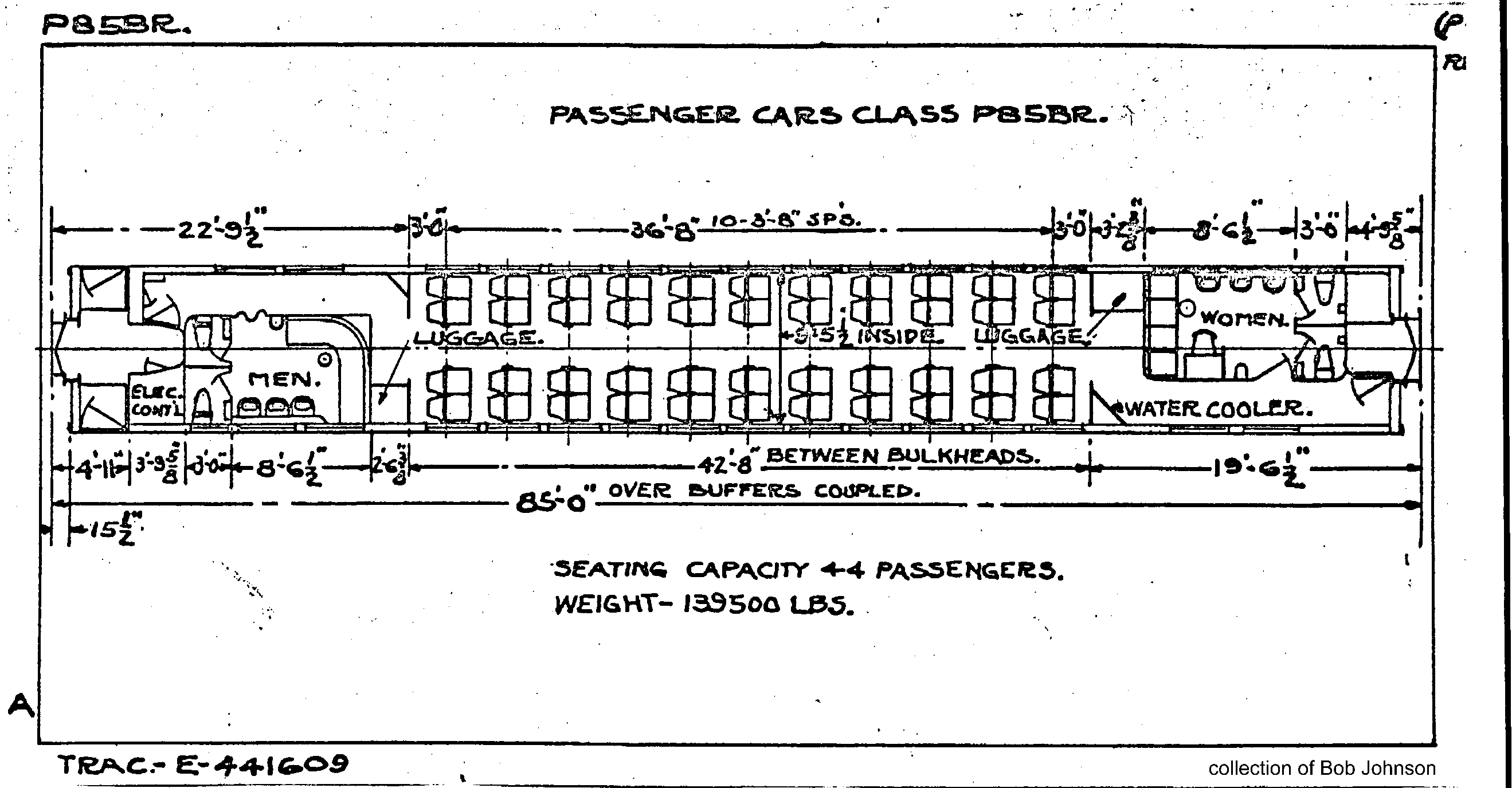 P85bR-Passenger Car (coach)