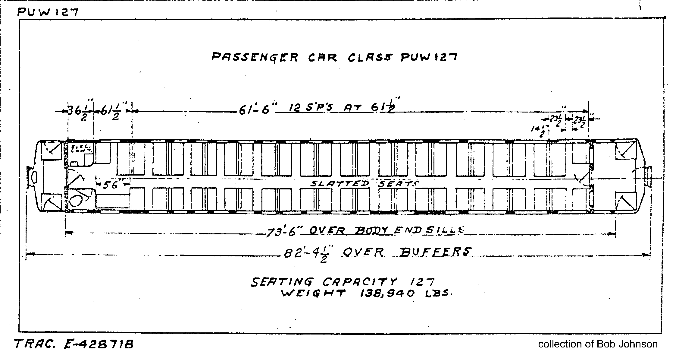 PUW127-Passenger Car (Coach conversion)