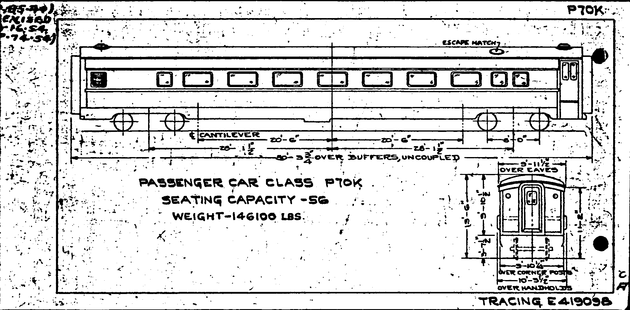 P70k-Passenger Car (coach)