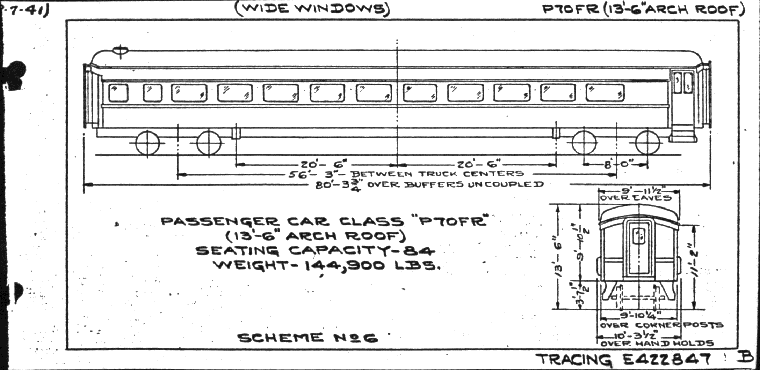 P70fR-Passenger Car (coach)