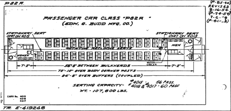 P82a-Passenger Car (coach, Budd)
