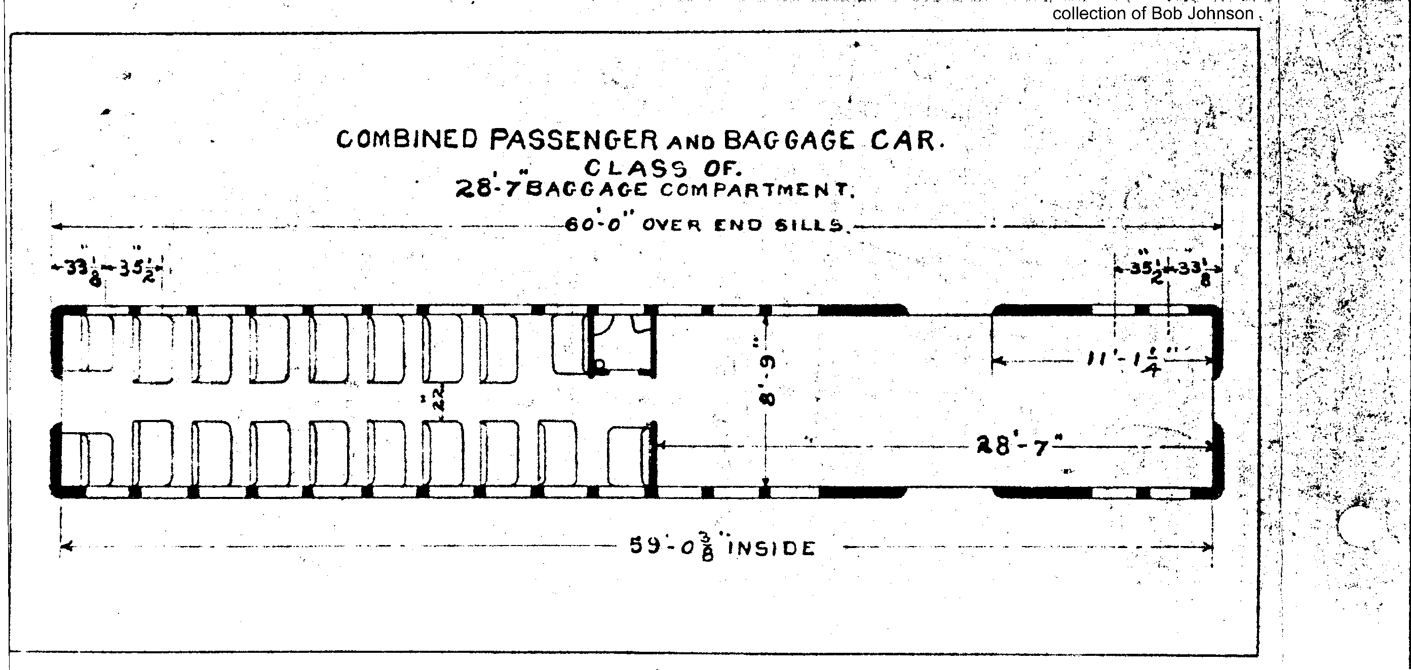 OF-Combined Passenger and Baggage Car