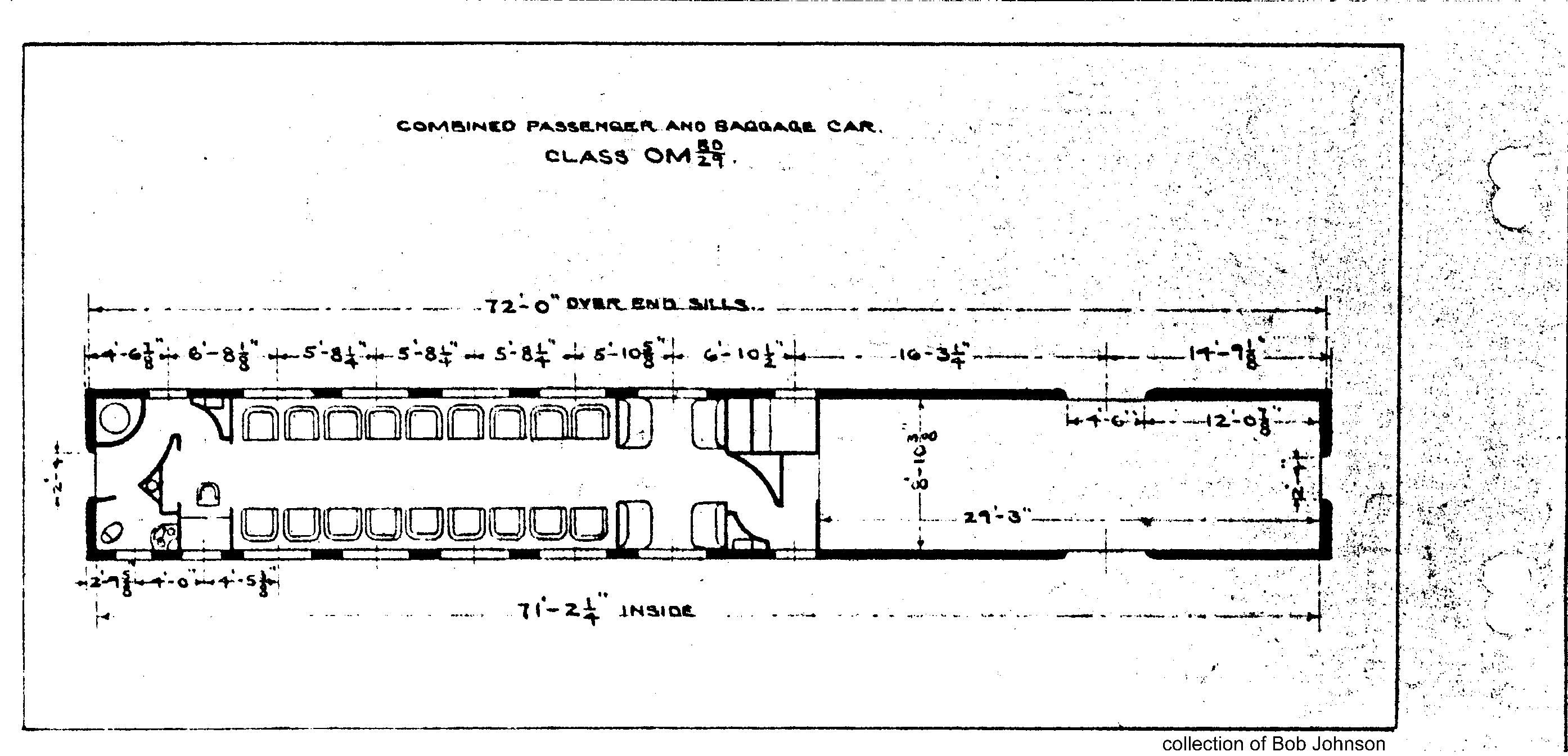 OM80/29-Combined Passenger and Baggage Car