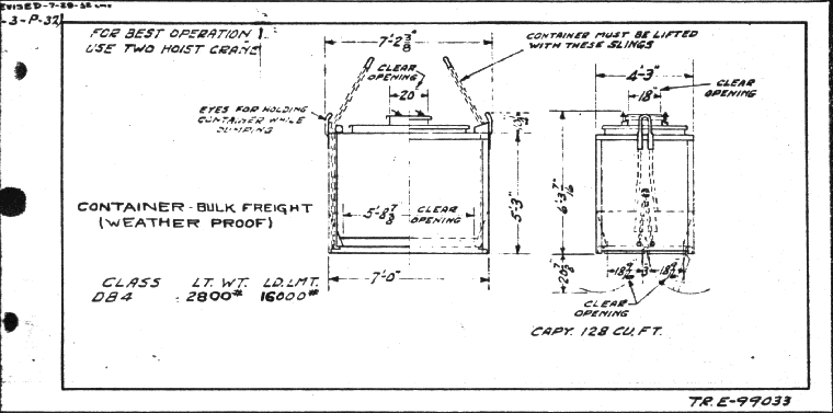 DB4-Container-Bullk Freight-Weatherproof