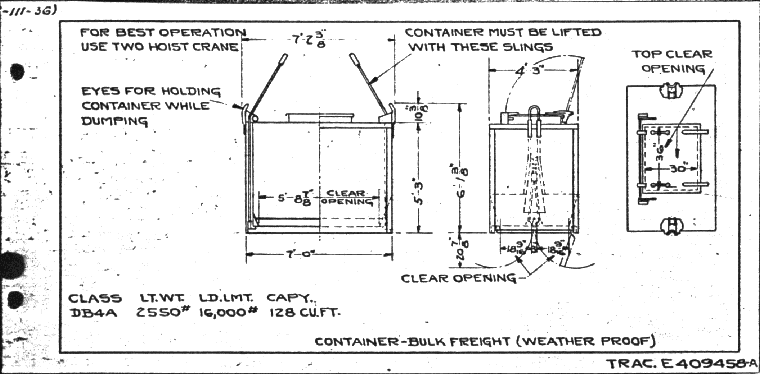 DB4a-Container-Bullk Freight-Weatherproof