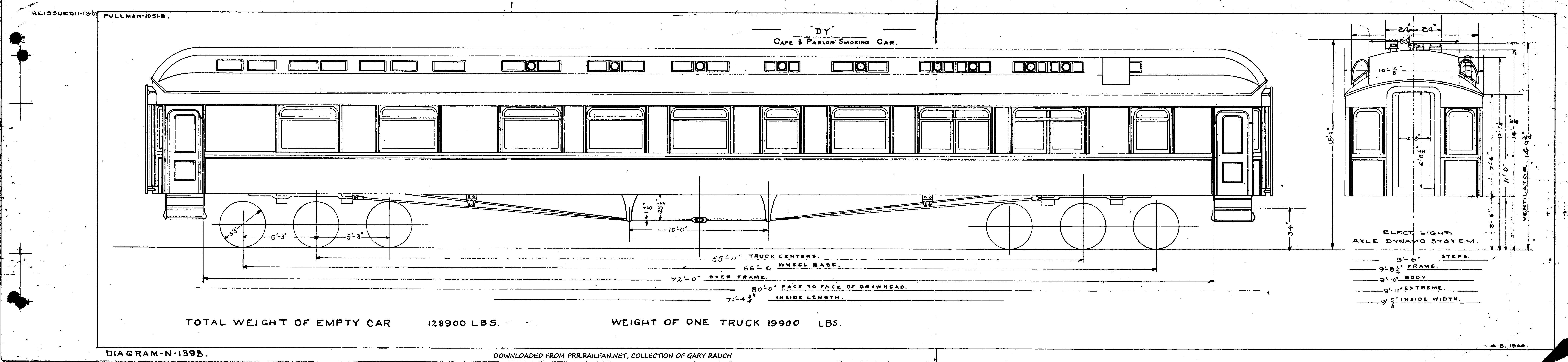 DY-Cafe & Parlor Smoking Car
