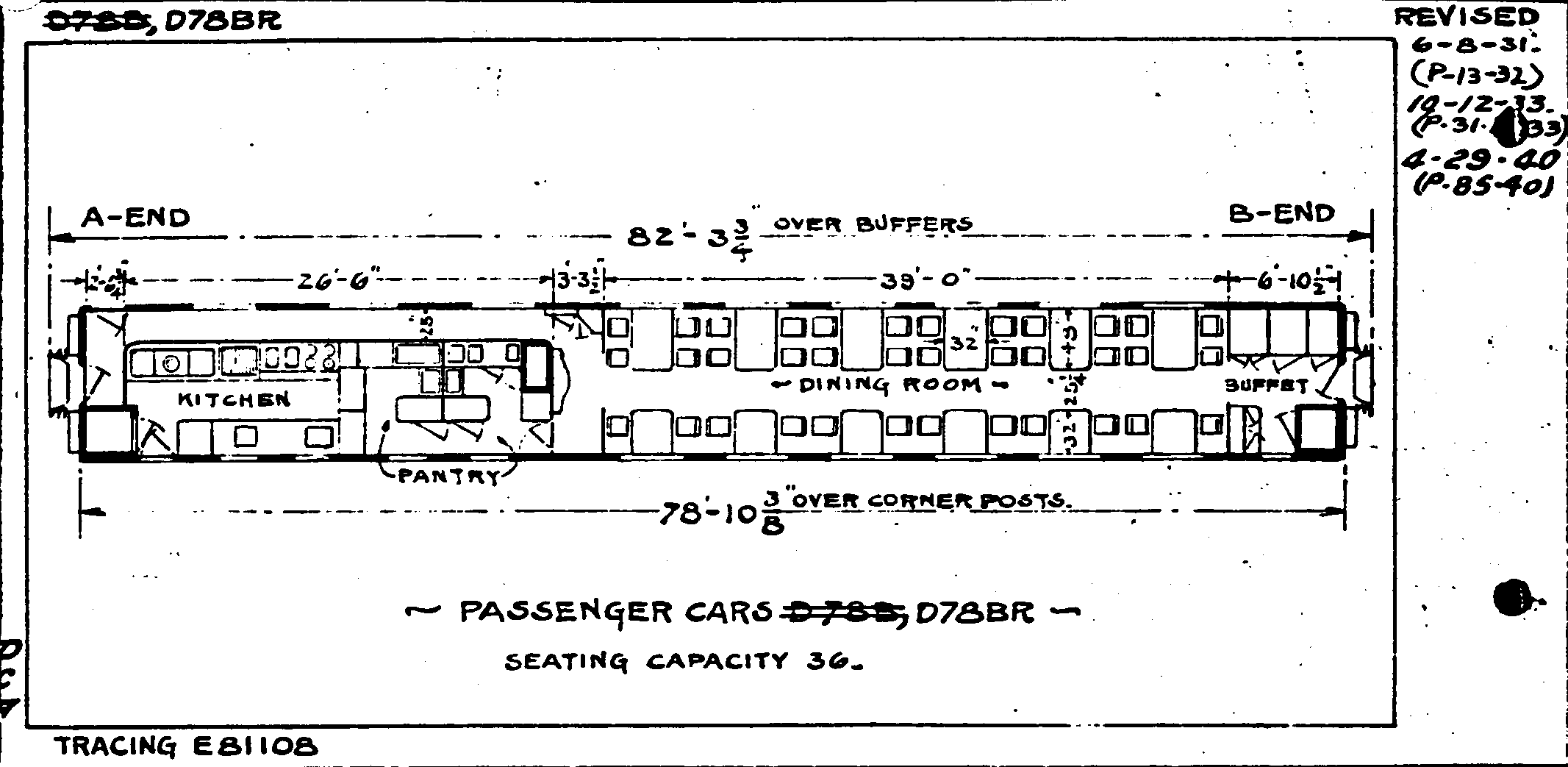 D78BR-Dining Car