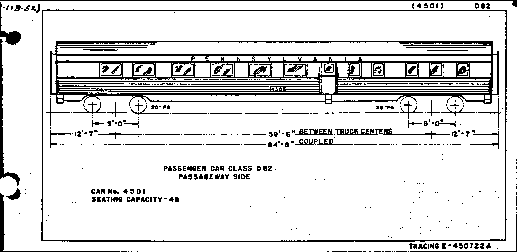 D82 (#4501)-Dining Car, Budd