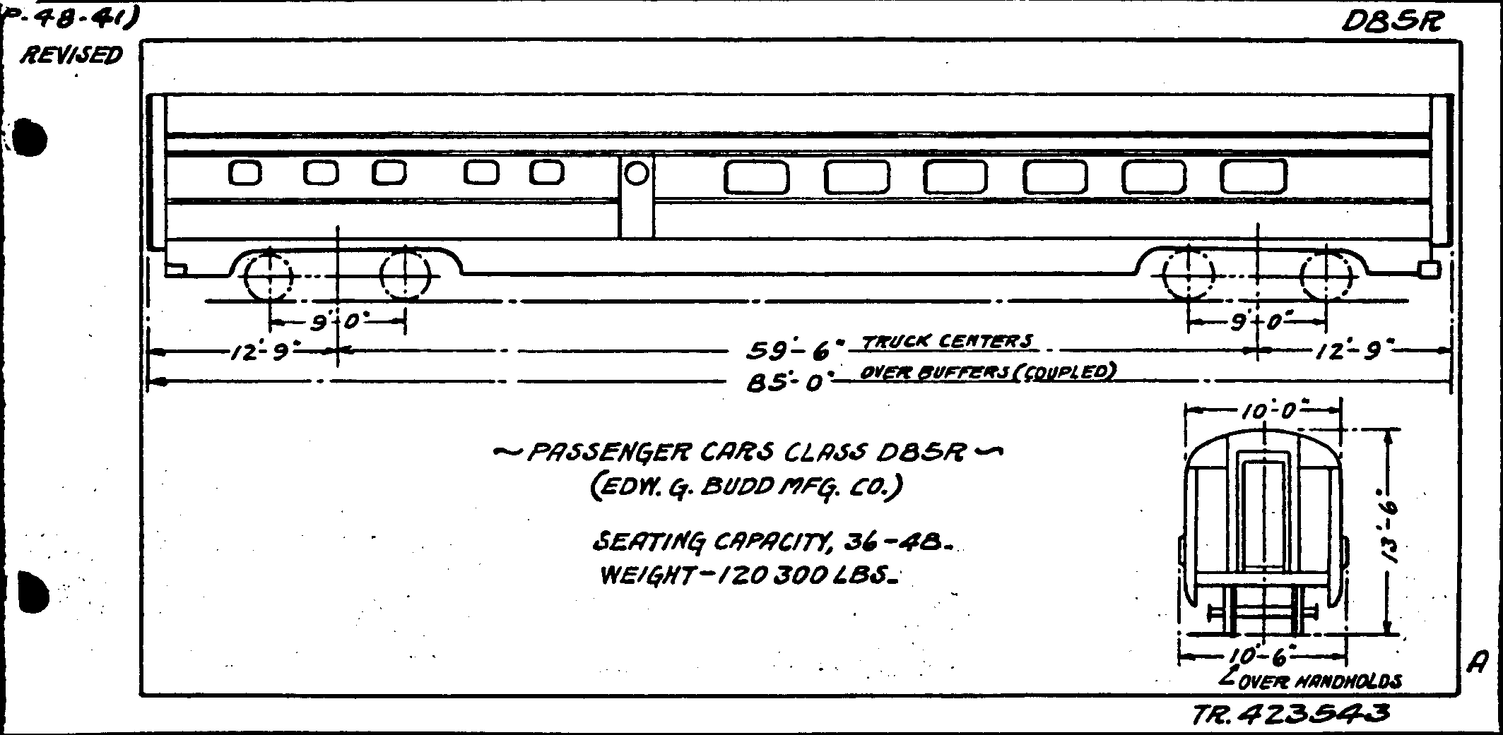 D85R-Dining Car-Budd