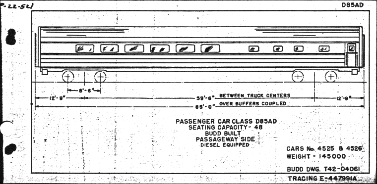 D85ad-Dining Car-Budd