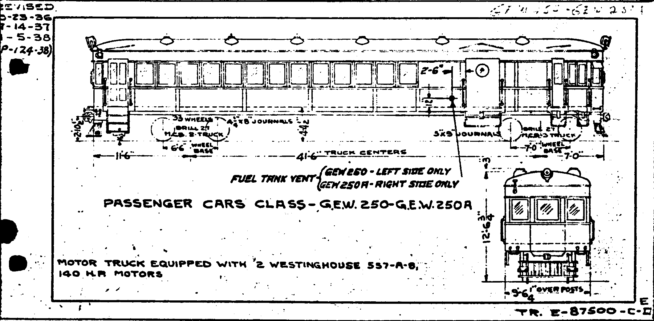 GEW250,GEW250a-Gas-Electric