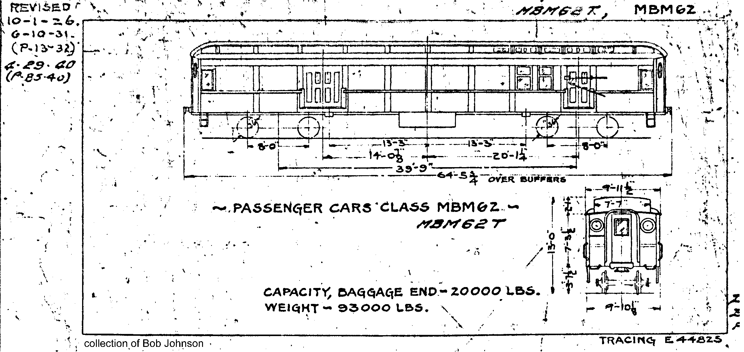 MBM62, MBM62T-RPO-baggage