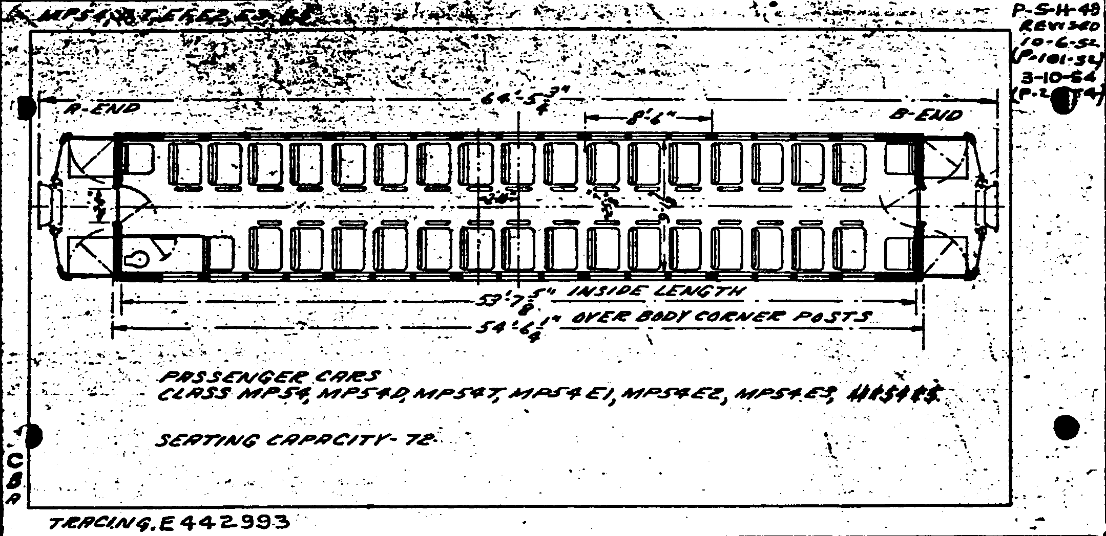MP54, MP54d, MP54t, MP54E1, MP54E2, MP54E3-Coach, MU Coach & MU trailer