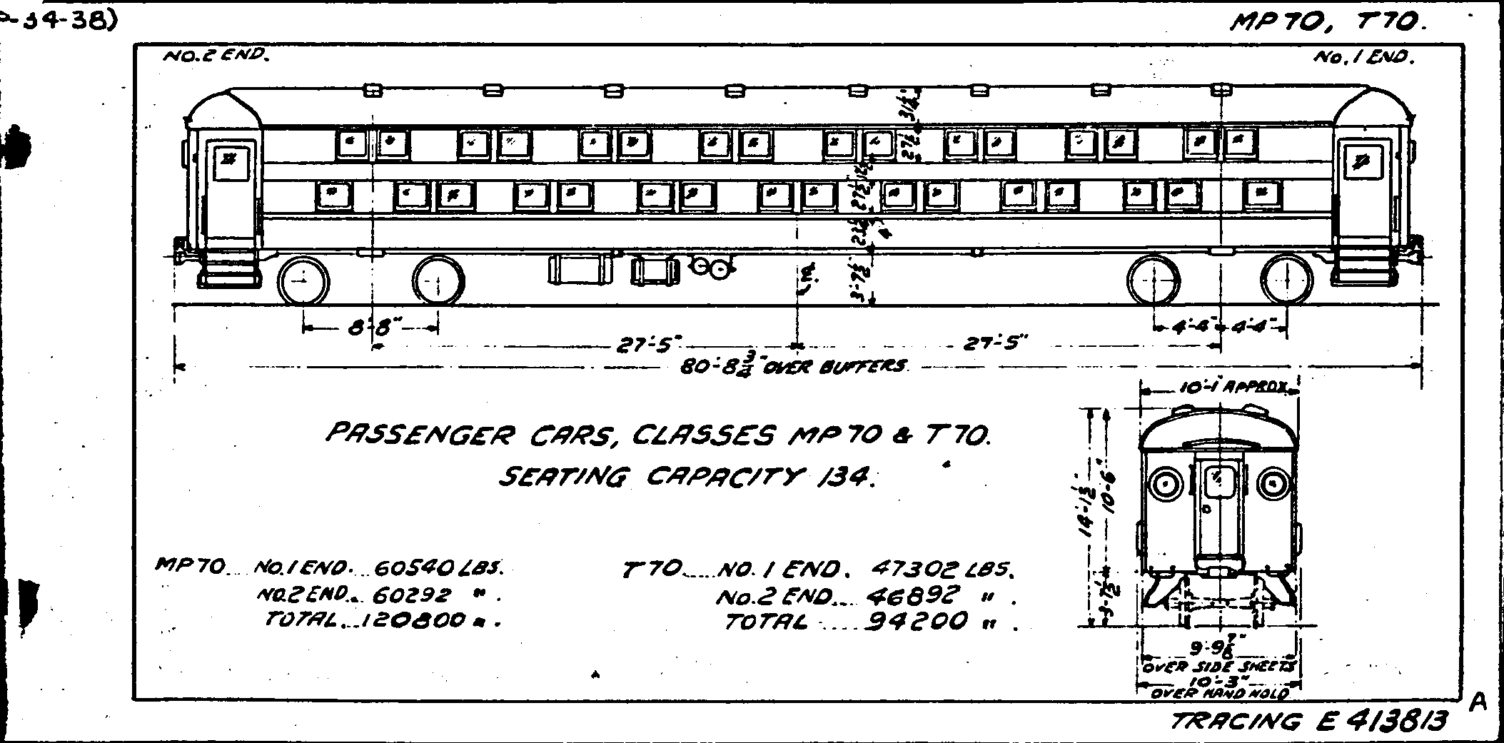 MP70, T70-MU trailer